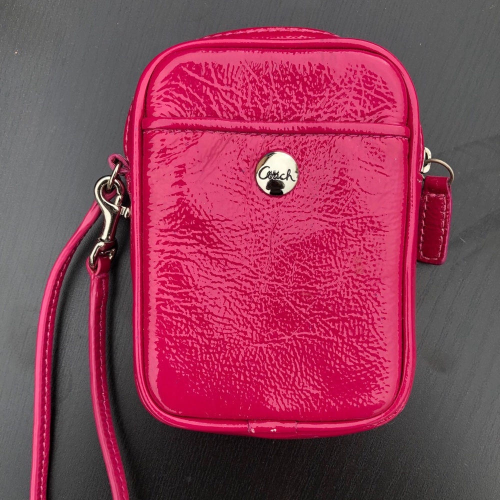 Coach Patent Leather Wristlet/Pouch